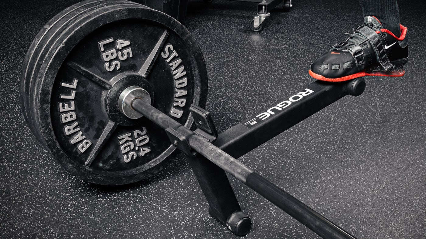 Mini Deadlift Bar Jack - Weight Training | Rogue Fitness